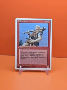 π΄π΄π΄ 1995 MAGIC THE GATHERING HILL GIANT 4TH EDITION ALTERNATE UNPLAYED π΄π΄π΄ - Picture 1 of 4