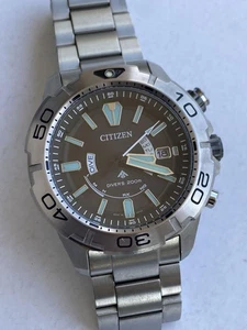 Citizen Promaster Marine AS7141-60E Eco-Drive Radiocontrolado Buzo 200m - Imagen 1 de 24