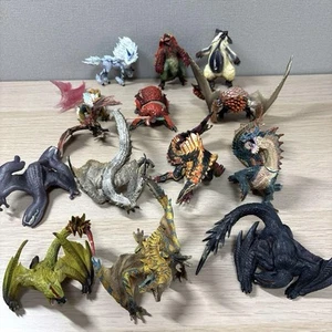 MONSTER HUNTER Figure Lot of Set Aoashira Urukusus Nargacuga Tigrex Langrotra - Picture 1 of 12