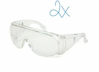 2X Gafas de seguridad transparentes eléctricas Lincoln ANSI Z87.1 KH630 lentes recubiertas duras Foto 1 de 3