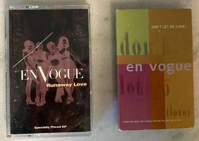 2 Lot - En Vogue Cassettes (EP & Single) - Runaway Love & Don't Let Go (Love)  - Image 1 of 4