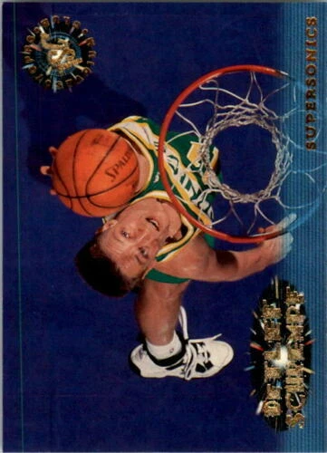 1995-96 Topps Stadium Club Detlef Schrempf #135 Basketball DNA Games - Image 1 of 1