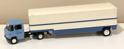Custom Mercedes L608D Tractor with Handmade Trailer Airport Service 1/43 - Image 1 of 3