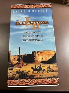 The Lonesome Dove Collection VHS 3 Tapes Only One Has Been Opened. - Picture 1 of 2