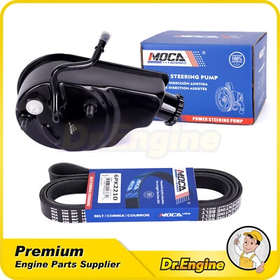 Bomba de dirección asistida con cinturón serpentino depósito apto para Chevrolet GMC C2500 K2500 V8 Foto 1 de 4