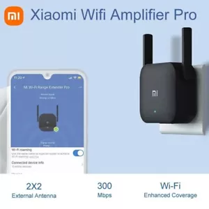 Xiaomi Original Wifi Amplifier Pro Router 300M 2.4G Repeater Network EU ADAPTER - Picture 1 of 6
