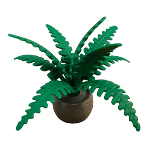 sympa plante fougère playmobil ( végétation , arbre , foret , maison ) 2687 - Imagen 1 de 1