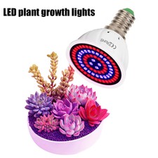 220V E14/E27 LED Plant Growth Light Hydroponic Flowers Vegs Seedlings Grow Bulb 