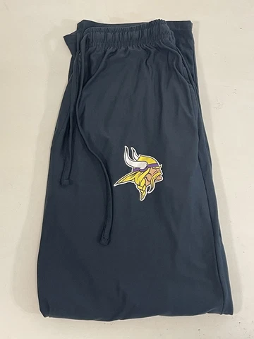 Minnesota Vikings NFL Team Apparel Men's Small Navy Pajama Pants Cover