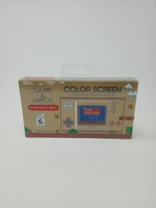 Nintendo Super Mario Bros. gioco e orologio schermo a colori portatile testato e funzionante - Foto 1 di 10