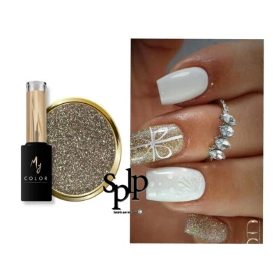 My Color Nagellack Halb Permanent Reflect Moonshine 90313 Bronze Golden - Bild 1 von 4