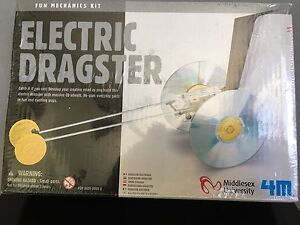 4M ELECTRIC DRAGSTER FUN MECHANICS KIT NEW FACTORY SEALED