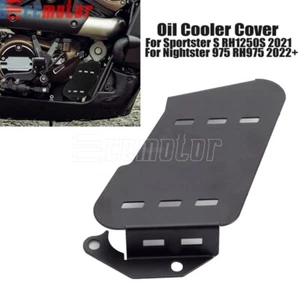 Oil Cooler Cover Radiator Protector Cap for Nightster RH975 Sportster S RH1250S - Imagen 1 de 6