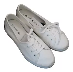 G) DAMEN SNEAKER LACOSTE SCHUH ZIANE SCHNÜRUNG WEISS CHUNKY A006421G Gr. 37 NEU - Bild 1 von 6