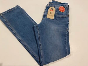 NEW BOYS LEVI’S 511 SLIM VERTICAL STRETCH JEANS SIZE 8R 24x22 NWT - Picture 1 of 1