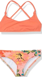 Billabong Beach Bliss Knot Tail 2pc Swimsuit Bathing YOUTH GIRLS SIZE 8 ZP-3951 - Picture 1 of 4