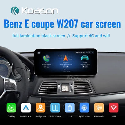 12.3" Android13 Wireless Carplay Car TouchScreen for Mercedes Benz E coupe W207 - Image 1 of 4