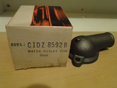 1960-68 Mustang Falcon Fairlane Comet 6 Cylinder 144 170 200 Thermostat Housing - Image 1 of 4