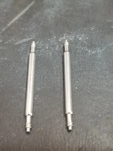 Set 2 barre a molla spesse a doppia spalla da 19 mm - NUOVE - Foto 1 di 1