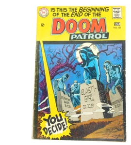 DC Doom Patrol # 121 Death of Doom Patrol settembre-ottobre 1968 fumetto - Foto 1 di 2