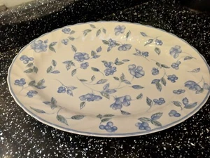 BHS BRISTOL BLUE  OVAL PLATTER - B - Picture 1 of 3