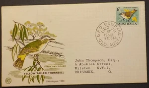 1964 Thornbill.Wesley First Day Cover.GPO Brisbane.Qld(LotE1123923266) - Picture 1 of 2