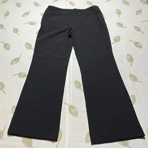 Dress Barn Womens Black Pants Size 10 P Stretch Petite Workwear Casual Slacks. A - Picture 1 of 11