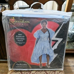 NEW Disney Descendants Rise Of Red Cinderella Adult Plus Costume Size 2XL 18-20 - Picture 1 of 12