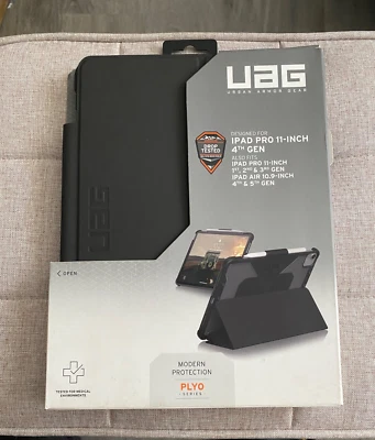 UAG Plyo Case for iPad Air 10.9 4/5th Gen /iPad Pro 11-in 4th Gen Black/Ice - Image 1 of 4
