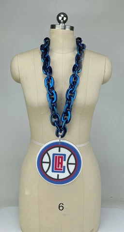 New NBA Los Angeles Clippers  Gameday Tailgate Blue Fan Chain Fanchain Cover