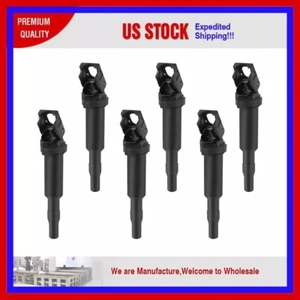 6PC IGNITION COIL EBM592 FOR 13-16 BMW 520i F10 N20 2.0T - Picture 1 of 7