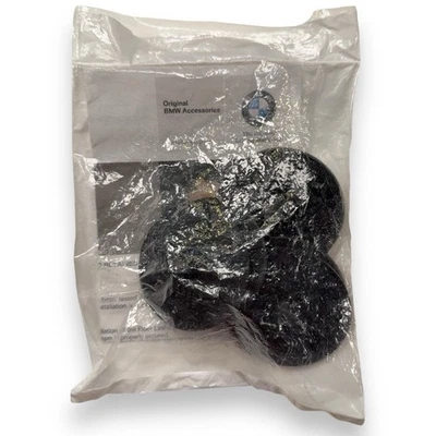 Lote de (4) Suporte de fixação original do fabricante BMW P/N 9166608 carpete piso tapete - Imagem 1 de 4