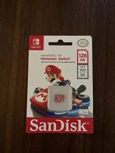 SanDisk 128GB Class 10 - microSDXC Memory Card - SDSQXBO128GAWCZA - Photo 1 sur 1