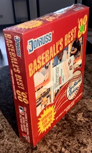 Donruss Baseball's Best 1988 set completo sigillato in fabbrica 336 carte e puzzle - Foto 1 di 4