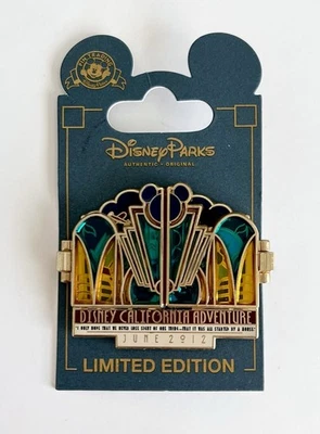 2012 - Disney’s California Adventure Story Tellers Pin - Hinged - Walt - LE - Image 1 of 2