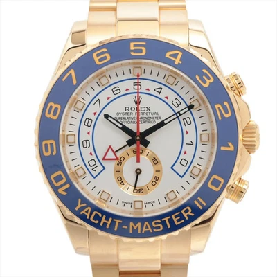 Rolex Yacht-Master II 116688 YG YG AT esfera blanca Foto 1 de 4