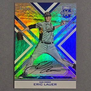 ERIC LAUER 2016 Panini Elite Extra Edition #25 ASPIRATIONS Blue Auto #d/50 RC - Picture 1 of 1