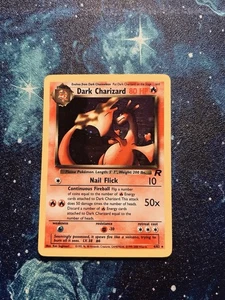[LP] Pokémon Karte Dark Charizard Holo Rare TCG Unlimited 4/82 [ENG] - Bild 1 von 7