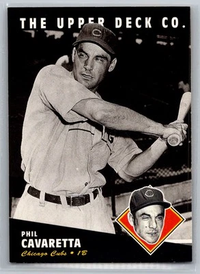 Phil Cavarretta 1994 Upper Deck All-Time Heroes Chicago Cubs #46 - Image 1 of 2