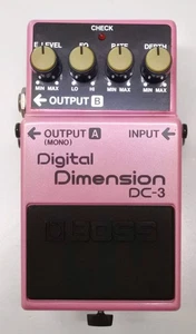 BOSS DC-3 Digital Dimension Guitar Effects Pedal MIJ 1988 #103 with Box DHL EMS - Picture 1 of 12