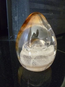 Beautiful Caithness Glass Paperweight Concentrix U33119 - LOOK! - Picture 1 of 6