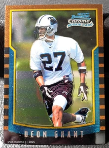 2000 Bowman Chrome - Deon Grant #242 (RC) - Picture 1 of 8