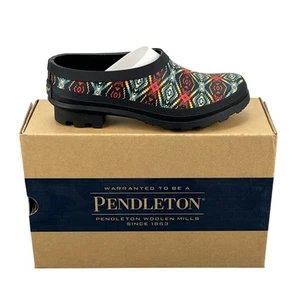Pendleton Carico Lake Garden Clog Damenschuhe Größe 6 schwarz wasserdicht Outdoor - Bild 1 von 6