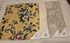 Lot Of 5 Upholstery Drapery Sample Fabric For Crafts Quilts Totes 25" X 26" - Picture 1 of 18