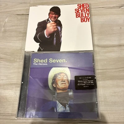 Shed Seven Bully Boy & The Heroes 2 UK Import Lot Read See Pics CD LOT - Image 1 of 4