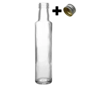 Glasflasche Dorica 250ml + Schraubverschluss PP 31,5 Saft Likör Schnaps Essig Öl - Bild 1 von 3