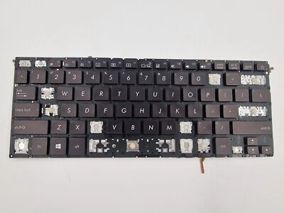 Teclado Asus UX331U UX331UN UX331UAL EE. UU. Negro Marrón Teclas Solo 0KN1-2632US00 Foto 1 de 4