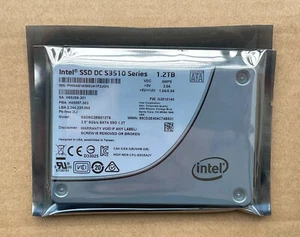 Intel SSD DC S3510 Series 1.2TB 2.5" SATA III MLC SSD 6Gb/s SSDSC2BB012T6 SSD - Picture 1 of 3