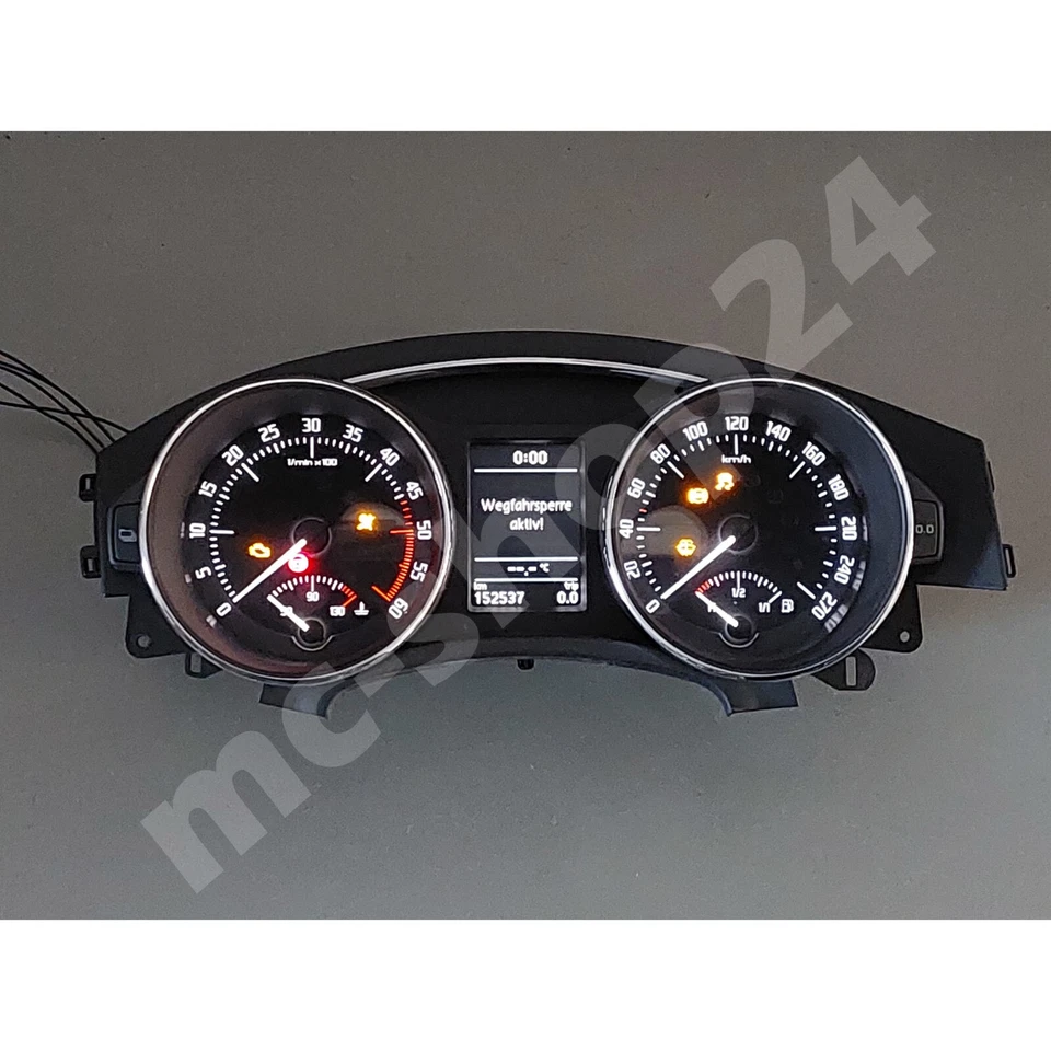Skoda Superb 2 II 3T Reparatur Tacho Beleuchtung LED defekt Kombiinstrument - Bild 1 von 1
