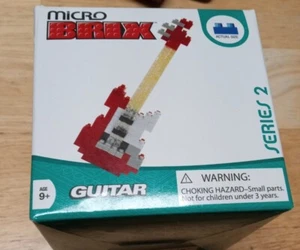 Sealed 2015 Micro Brix Series 2 Guitar Tiniest Building Blocks Ever New - Picture 1 of 2